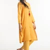 Dobby Dyed Embellished Shirt And Trouser KST-43319 - Image 5