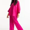 Dobby Dyed Embellished Shirt And Trouser KST-43324 - Image 6