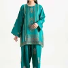 2 Piece - Embroidered Suit - PMD25-09 M - Image 2