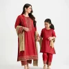 3 Piece - Embroidered Suit - PMD25-12 M - Image 10